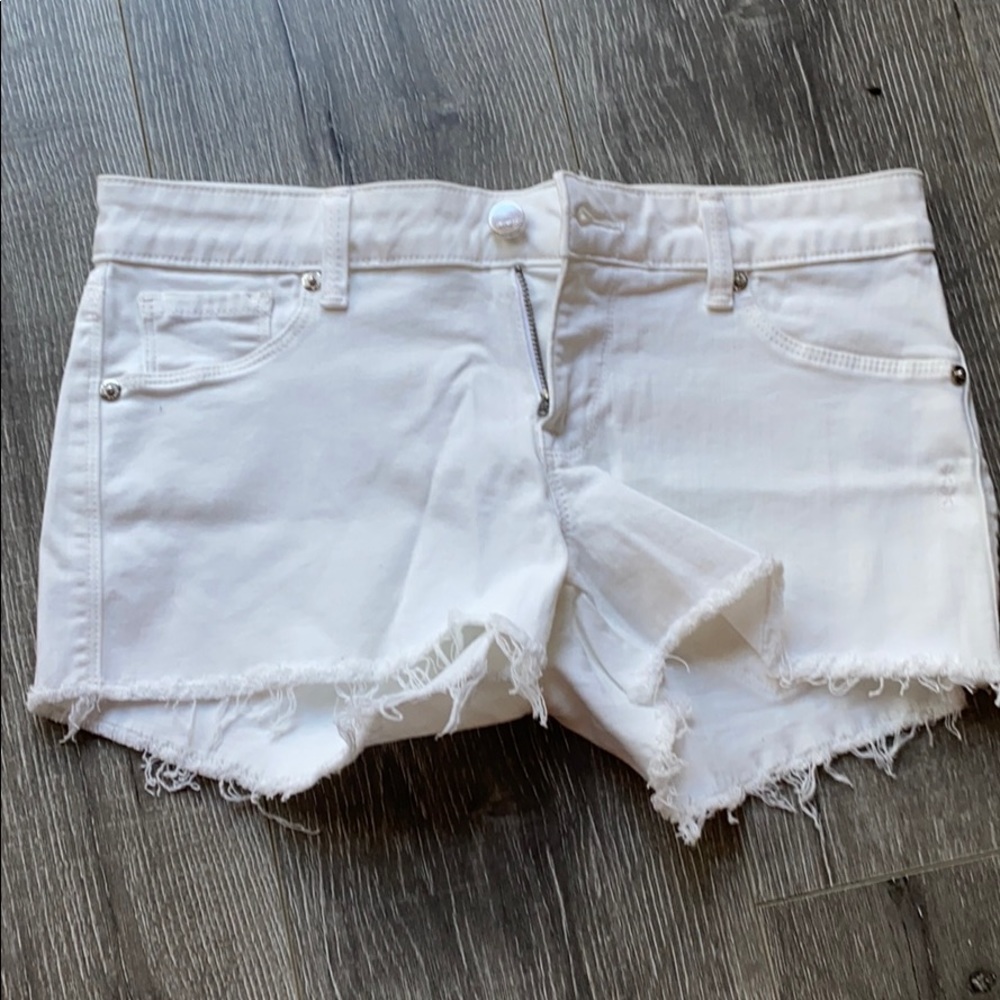 White Shorts